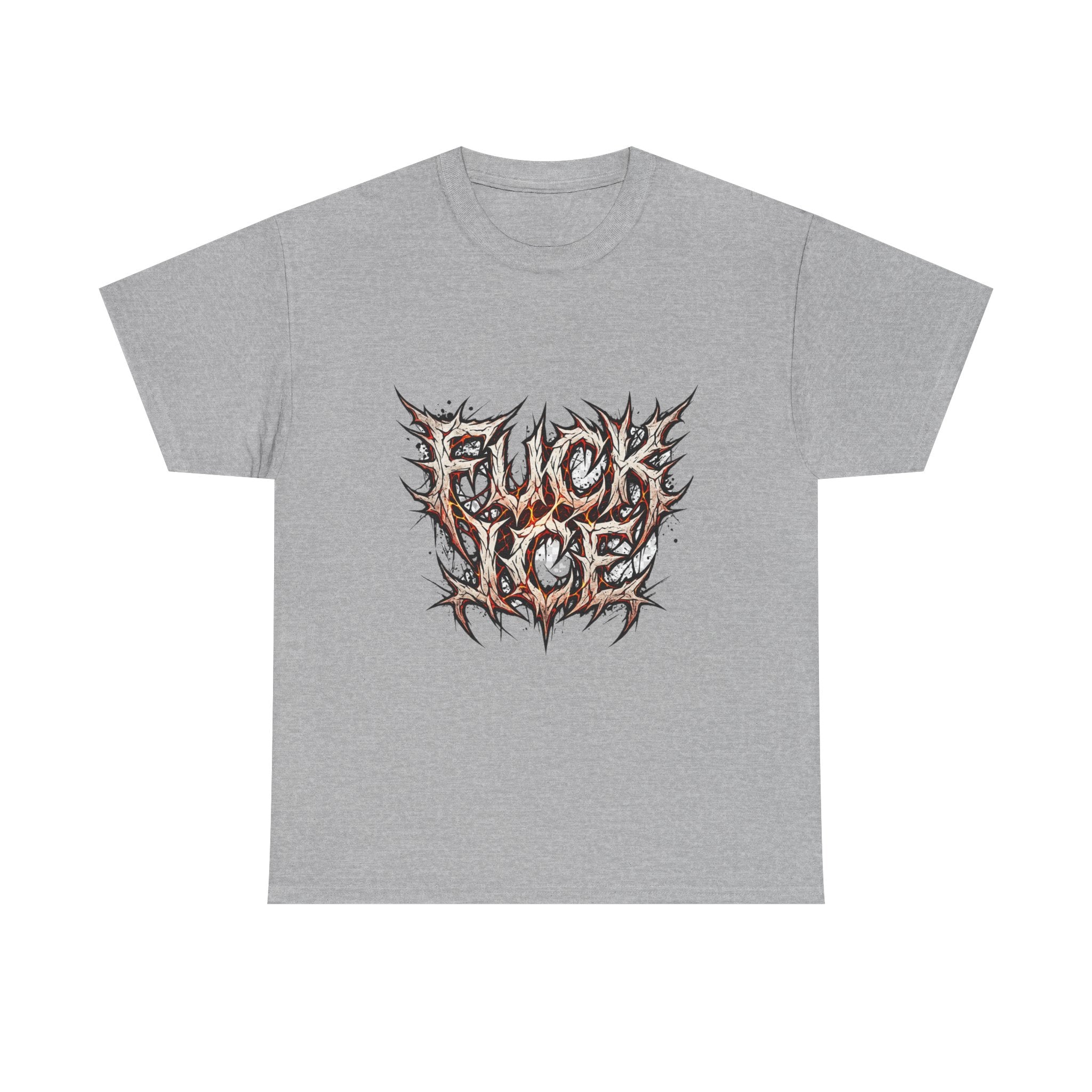 T-Shirt — 'Fuck 2021' Grunge Metal Graphic Tee