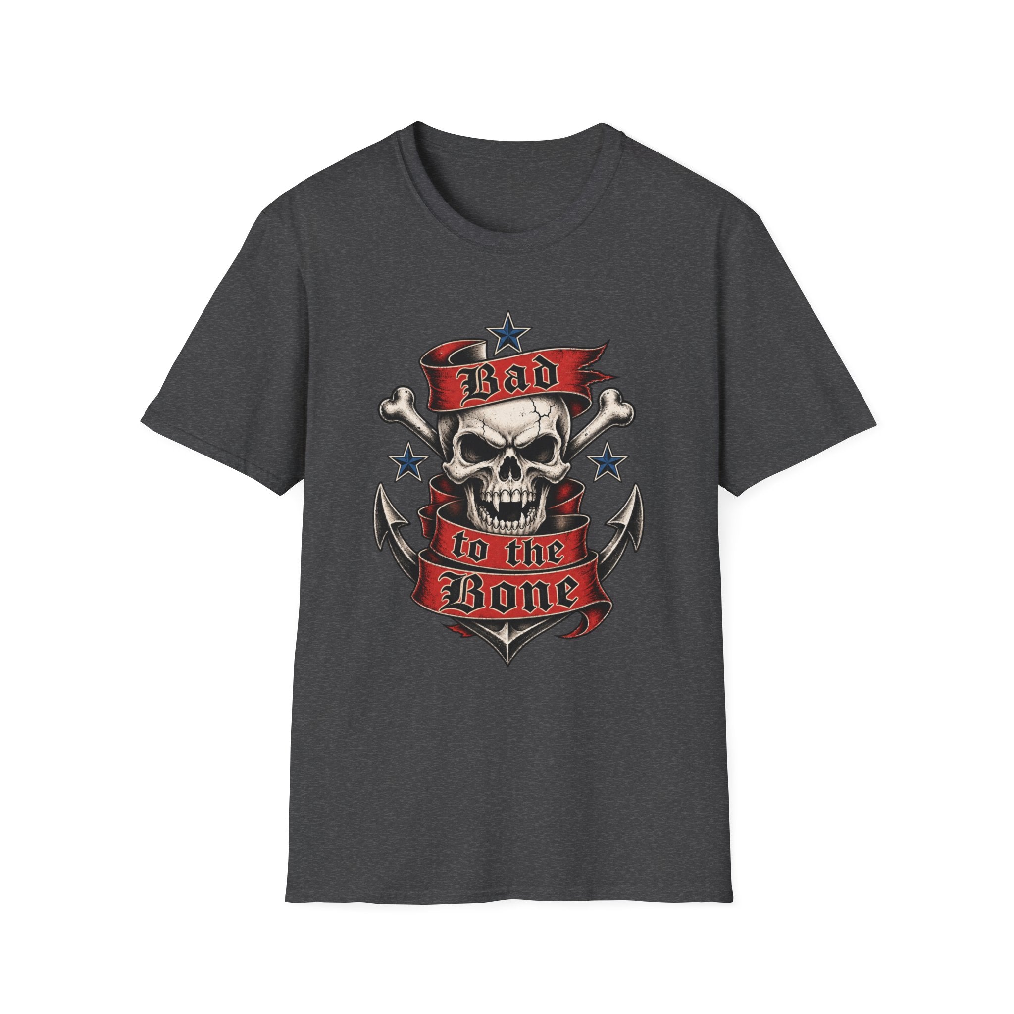 Bad to the Bone Skull T-Shirt