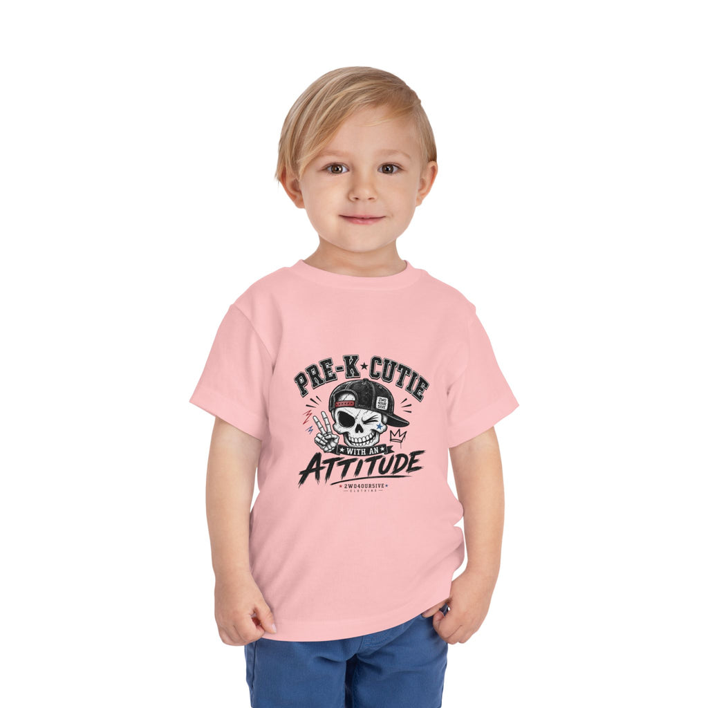 Pre-K Cutie Attitude Toddler Tee