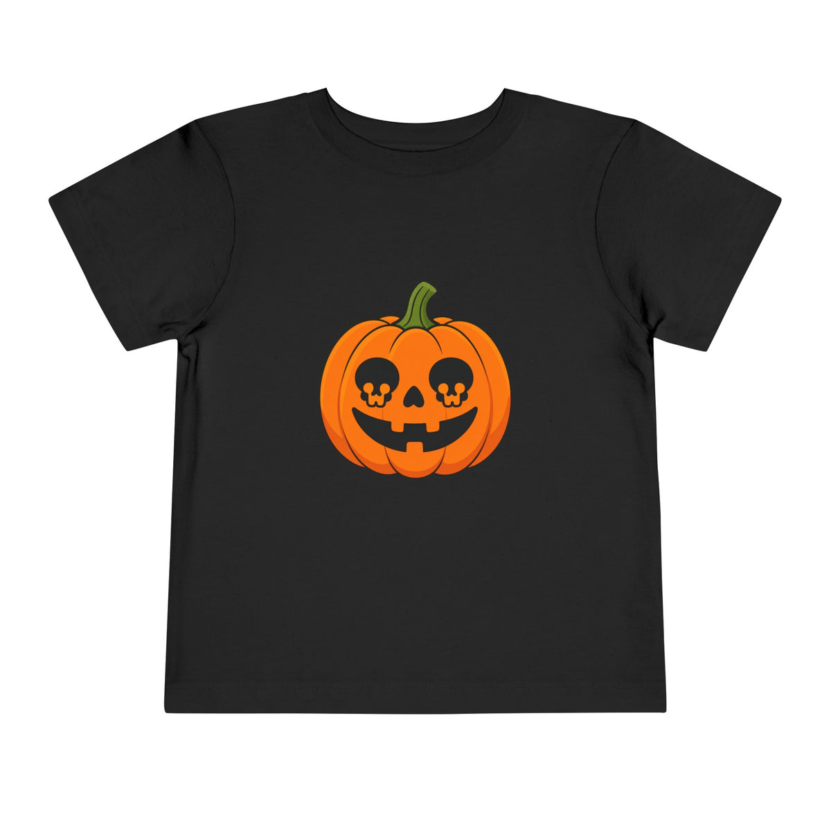 Toddler Pumpkin Jack-O'-Lantern Tee — Cute Halloween Pumpkin Shirt for Kids