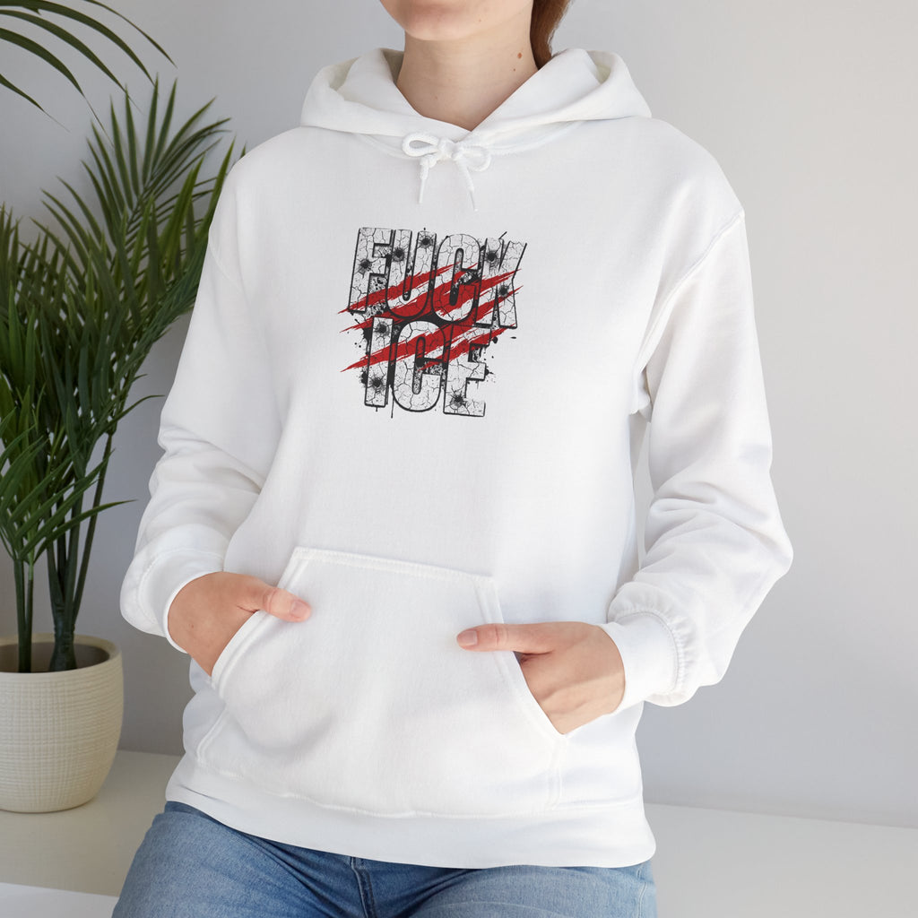 Hoodie “F*** Love” Distressed Graphic Pullover — Edgy Anti-Romance Streetwear