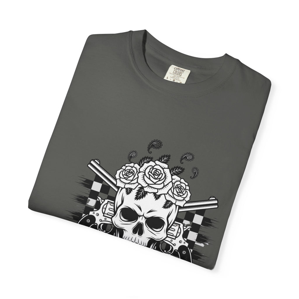 Skull & Roses T‑Shirt — "Freedom Ain't Free" Graphic Tee