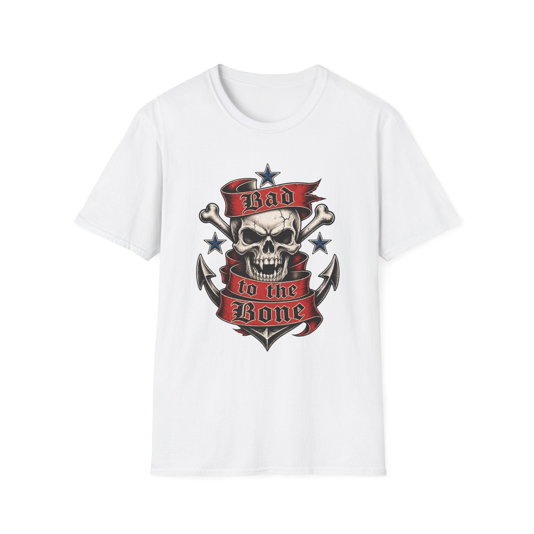 Bad to the Bone Skull T-Shirt