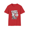 Funny Bones Skeleton T-Shirt — Humorous Retro Skull Tee (I Used to Be a People Person)