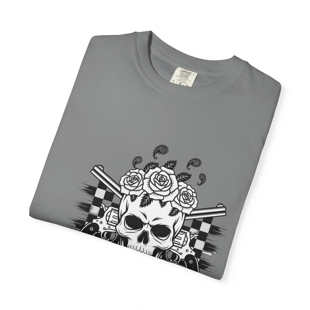 Skull & Roses T‑Shirt — "Freedom Ain't Free" Graphic Tee