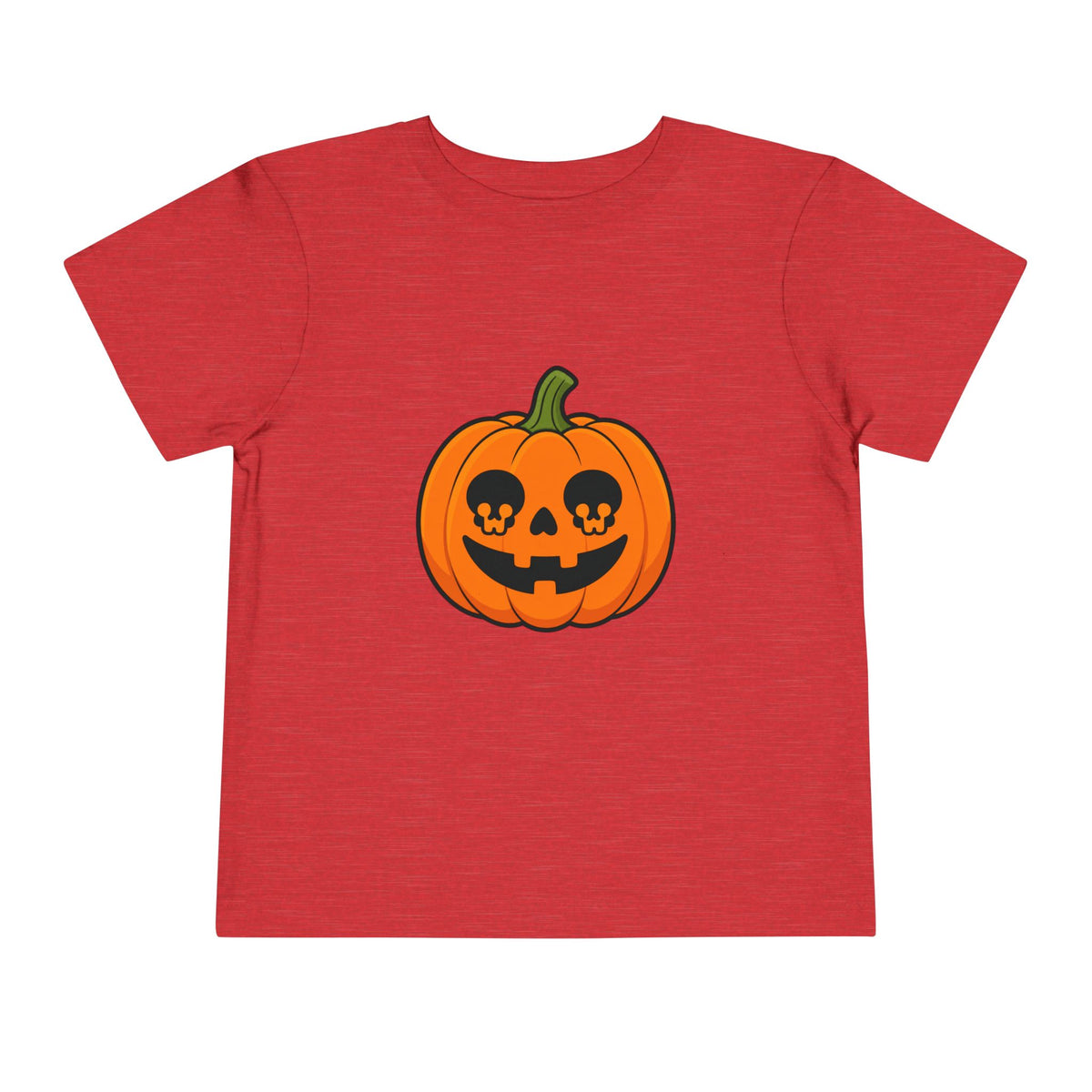 Toddler Pumpkin Jack-O'-Lantern Tee — Cute Halloween Pumpkin Shirt for Kids