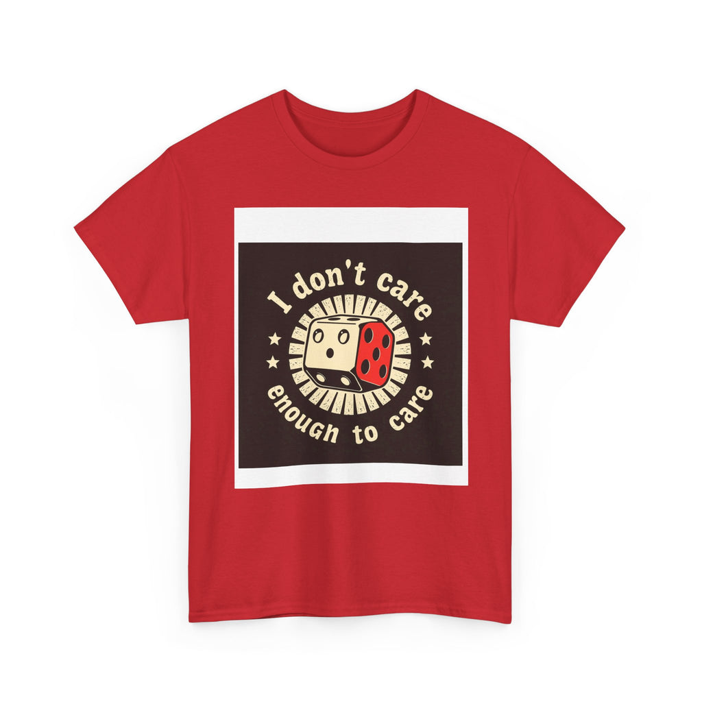 “I don’t care enough to care”