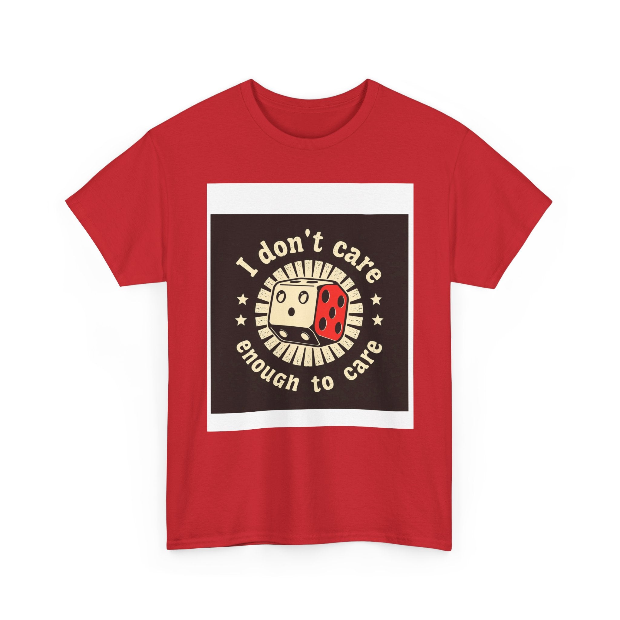 “I don’t care enough to care”