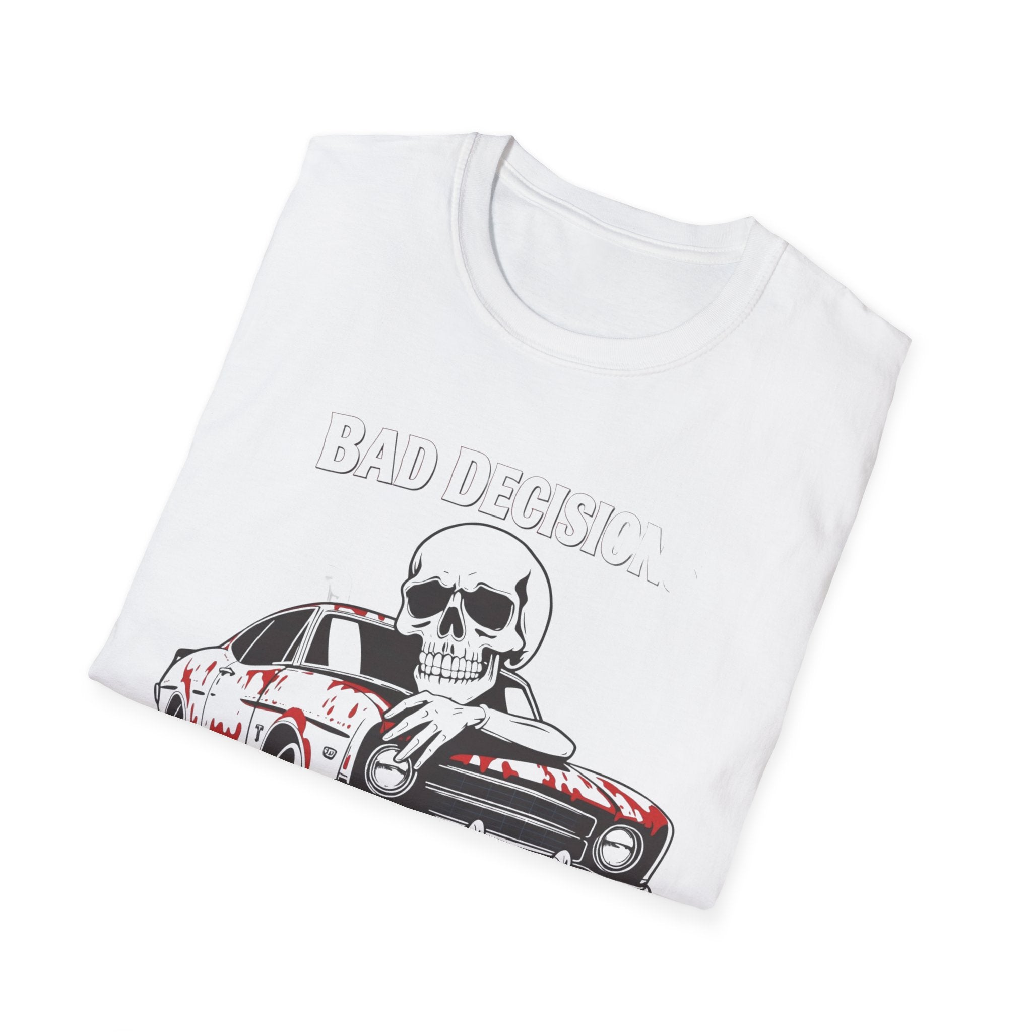 Skull & Classic Car T-Shirt — Bad Dream Garage Graphic Tee