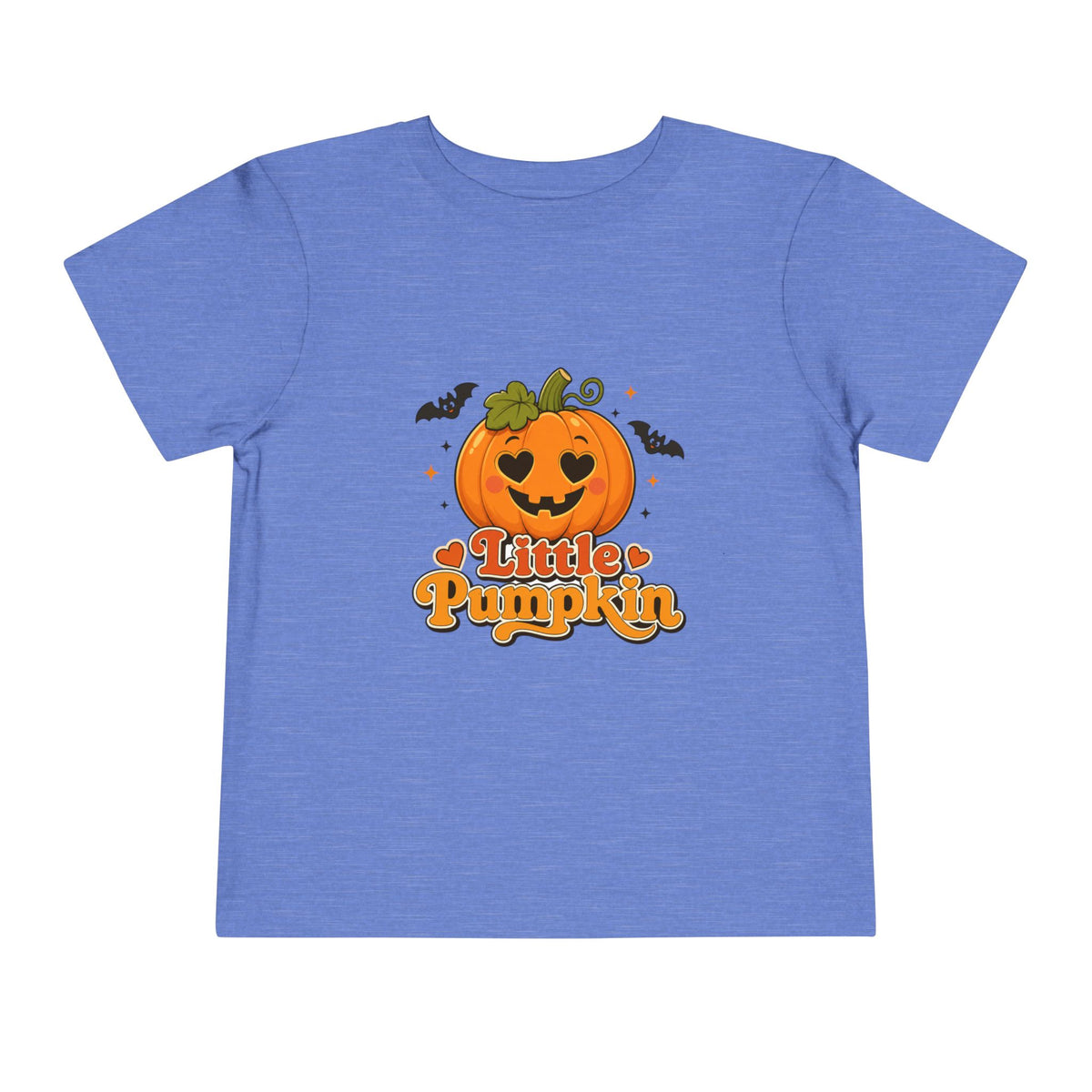 Toddler Tee — "Little Pumpkin" Halloween Jack-o'-Lantern Shirt