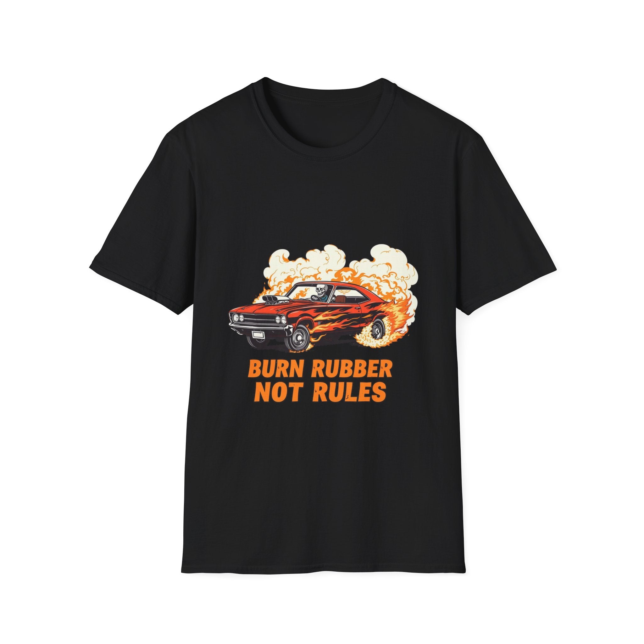 Burn Rubber Not Rules T-Shirt