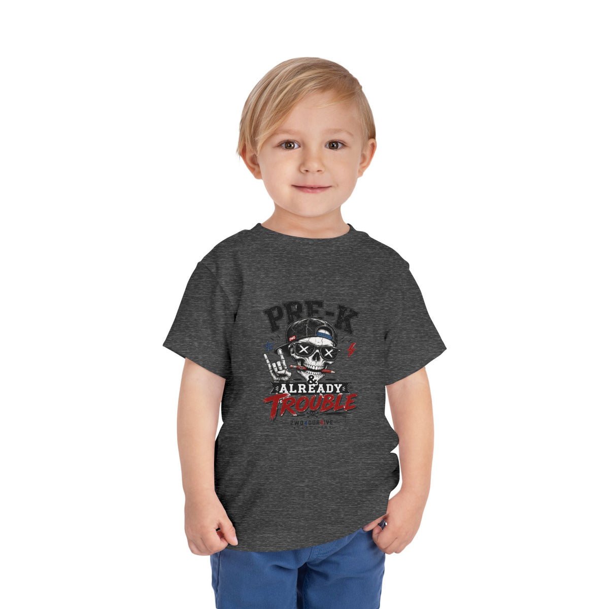 Pre-K Already Trouble Toddler Tee