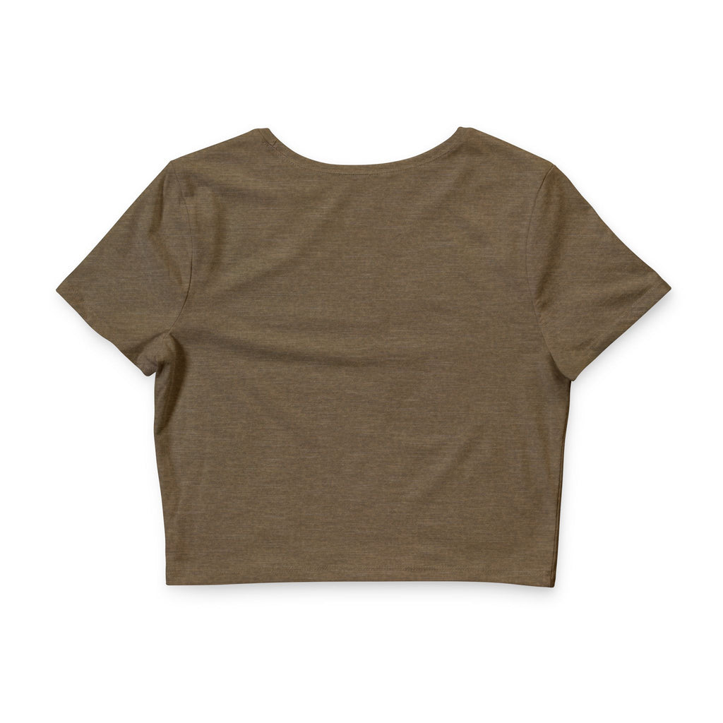 Crop Tee — "My Red Flags Wear Lipstick" Graphic Top