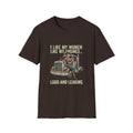 Truck Driver T-Shirt — "I Like My Women Like My Engines... Loud and Leaking" Vintage Rig Tee