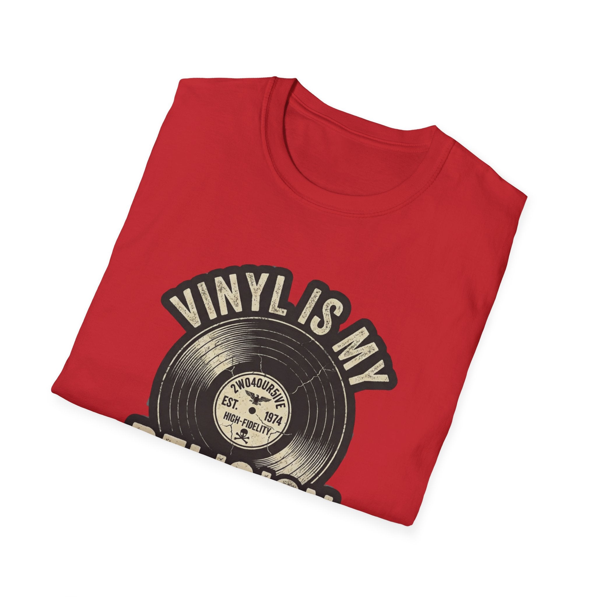 Vinyl Is My Religion T-Shirt — Retro Record Music Lover Tee