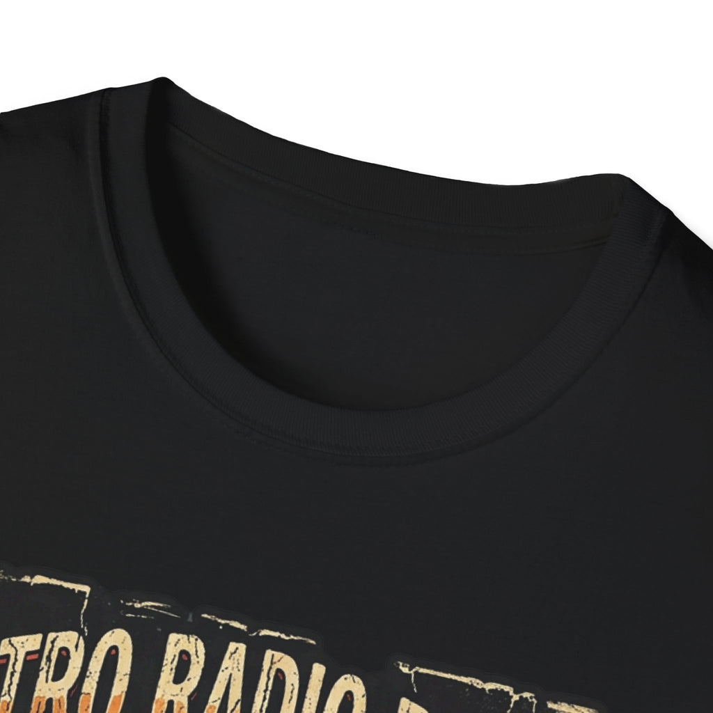 Retro Radio Rebel T-Shirt — Vintage Car, Skull & Stereo Graphic Tee