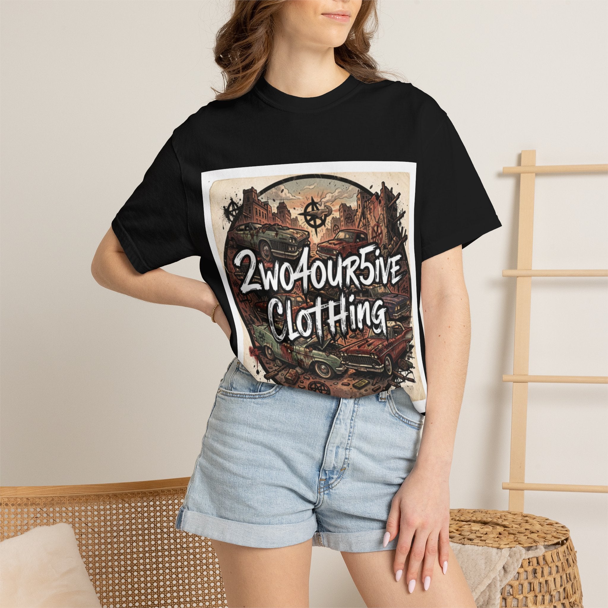 Vintage Motor Club T‑Shirt — 2wo4our5ive Clothing Graphic Tee