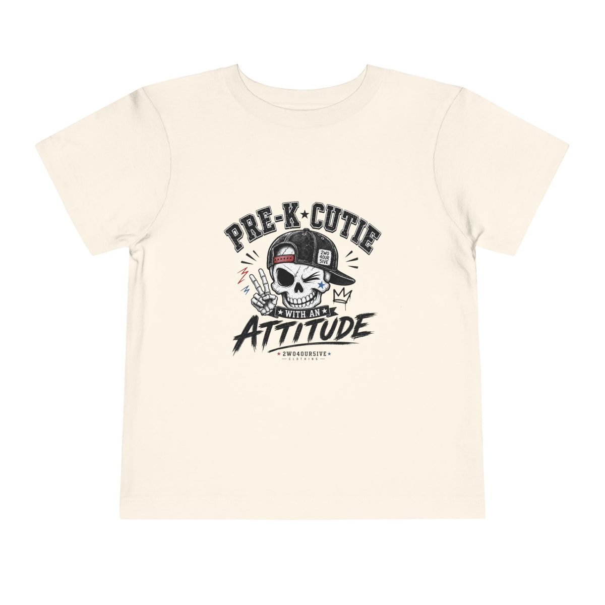 Pre-K Cutie Attitude Toddler Tee