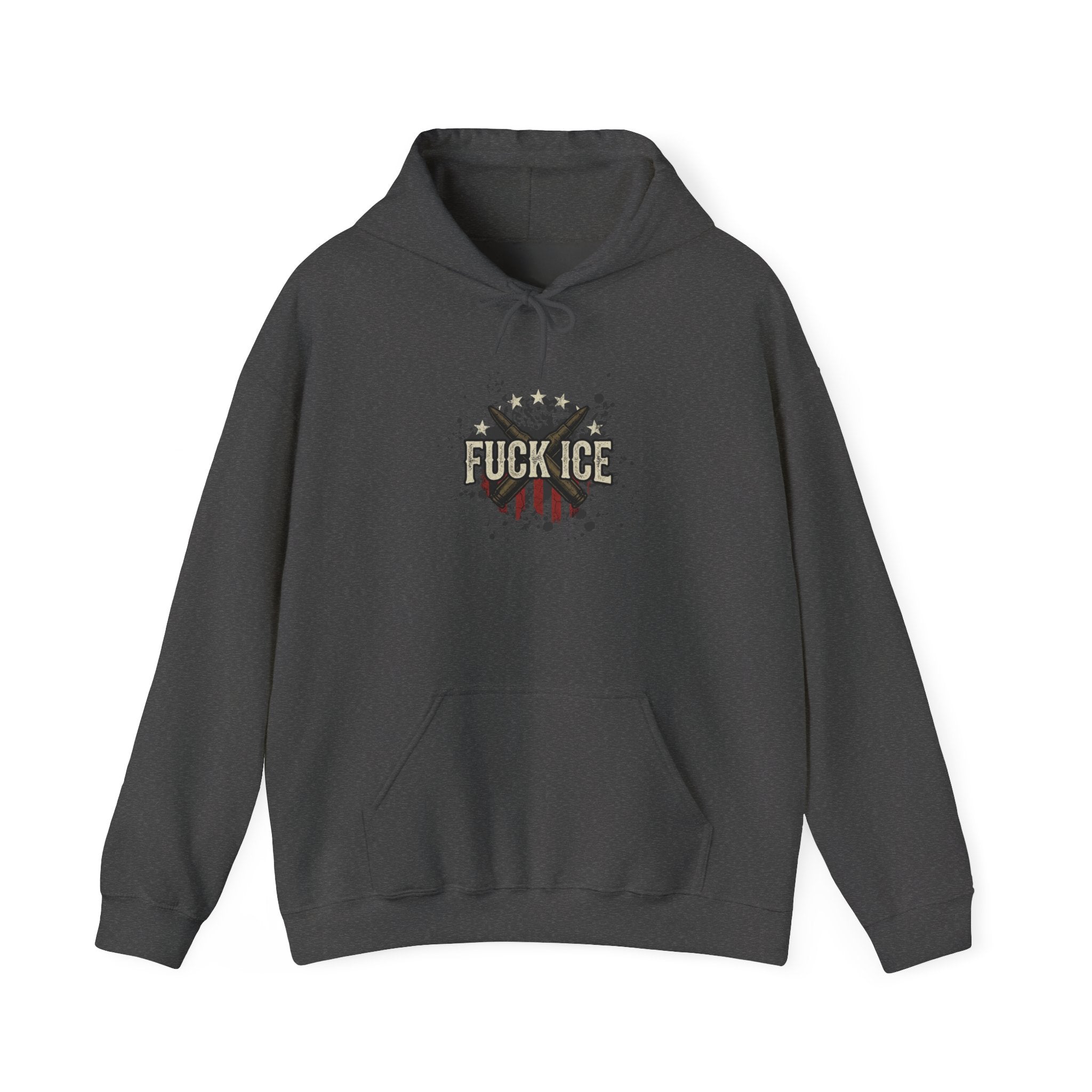 Hoodie — 'FUCK ICE' Protest Graphic Pullover