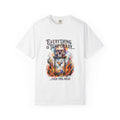 Everything Is Temporary T-Shirt — Skull Hourglass Graphic Tee