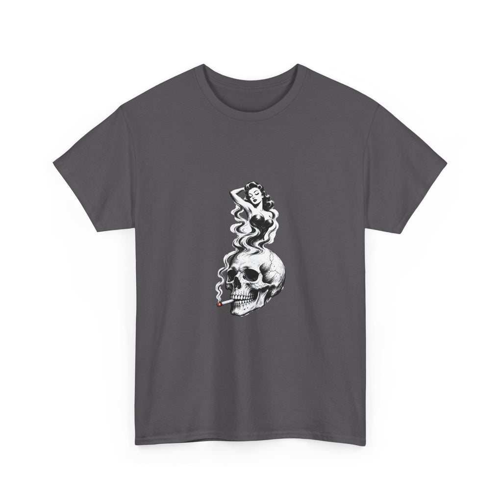 Skull & Pin-Up Graphic Tee