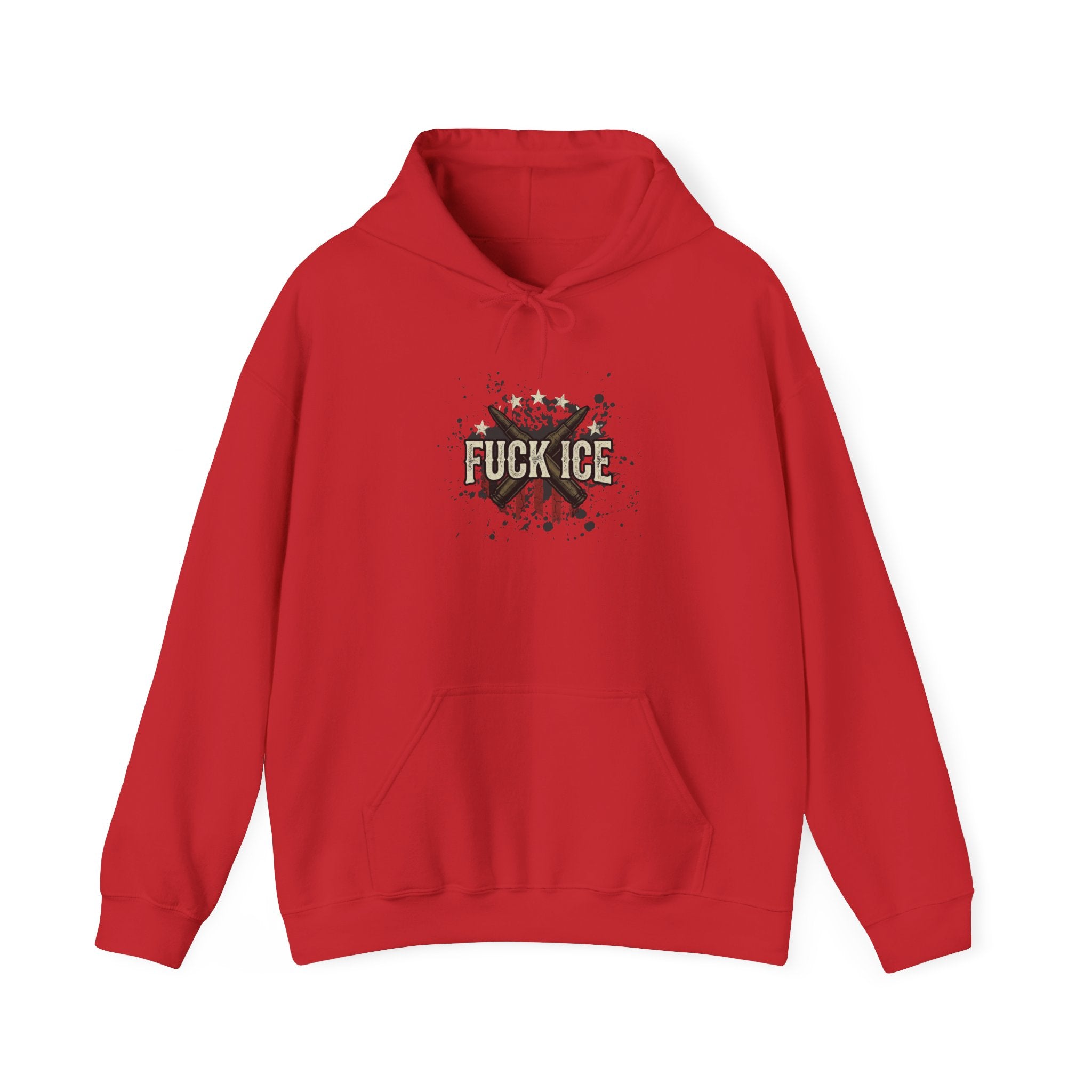 Hoodie — 'FUCK ICE'  Pullover Sweatshirt