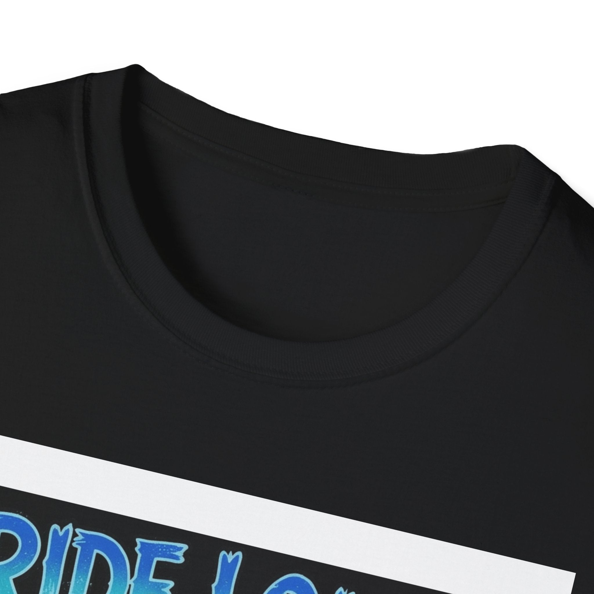 Ride Loud Die Dirty Motorcycle T-Shirt — Skull & Flames Biker Tee