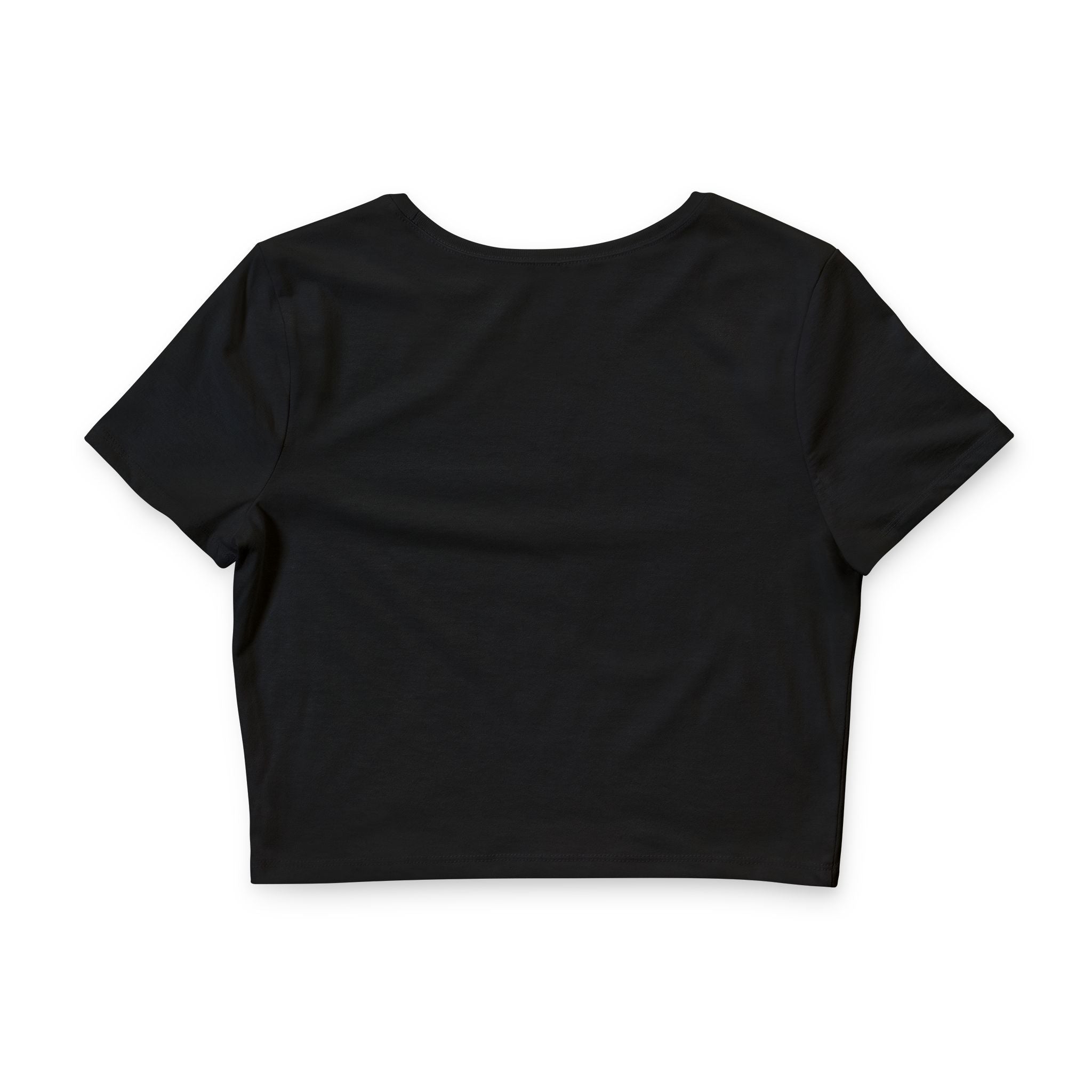 Crop Tee — "My Red Flags Wear Lipstick" Graphic Top