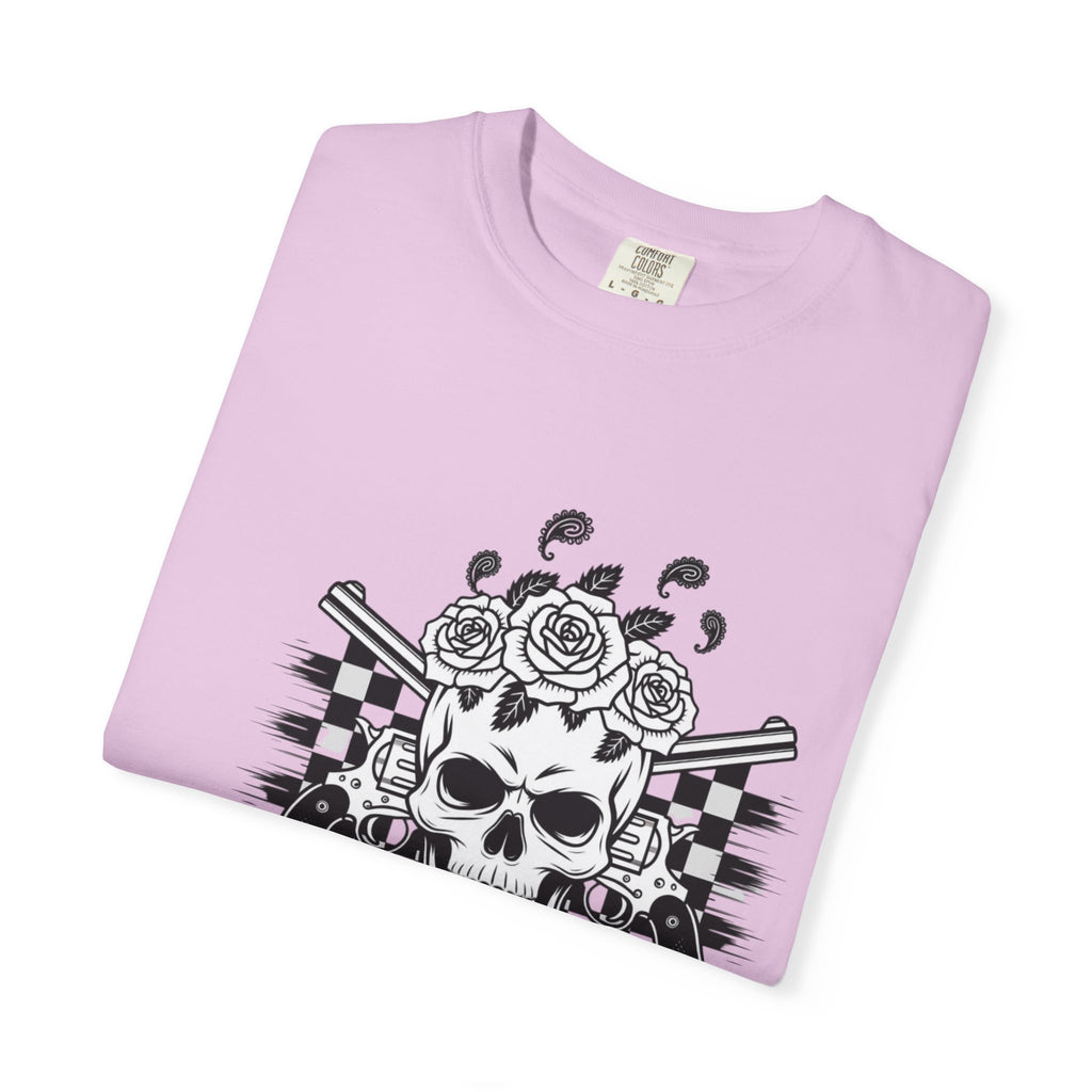 Skull & Roses T‑Shirt — "Freedom Ain't Free" Graphic Tee