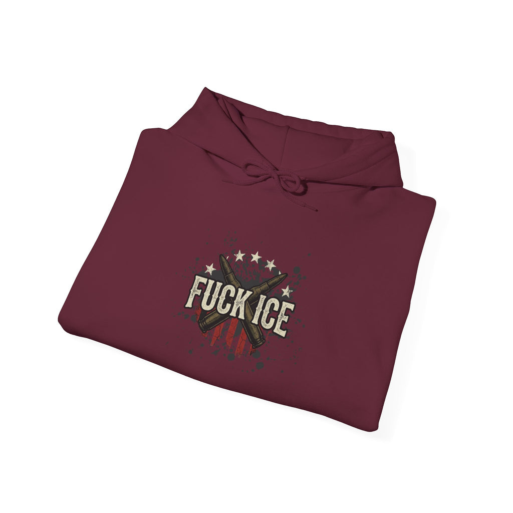 Hoodie — 'FUCK ICE' Protest Graphic Pullover