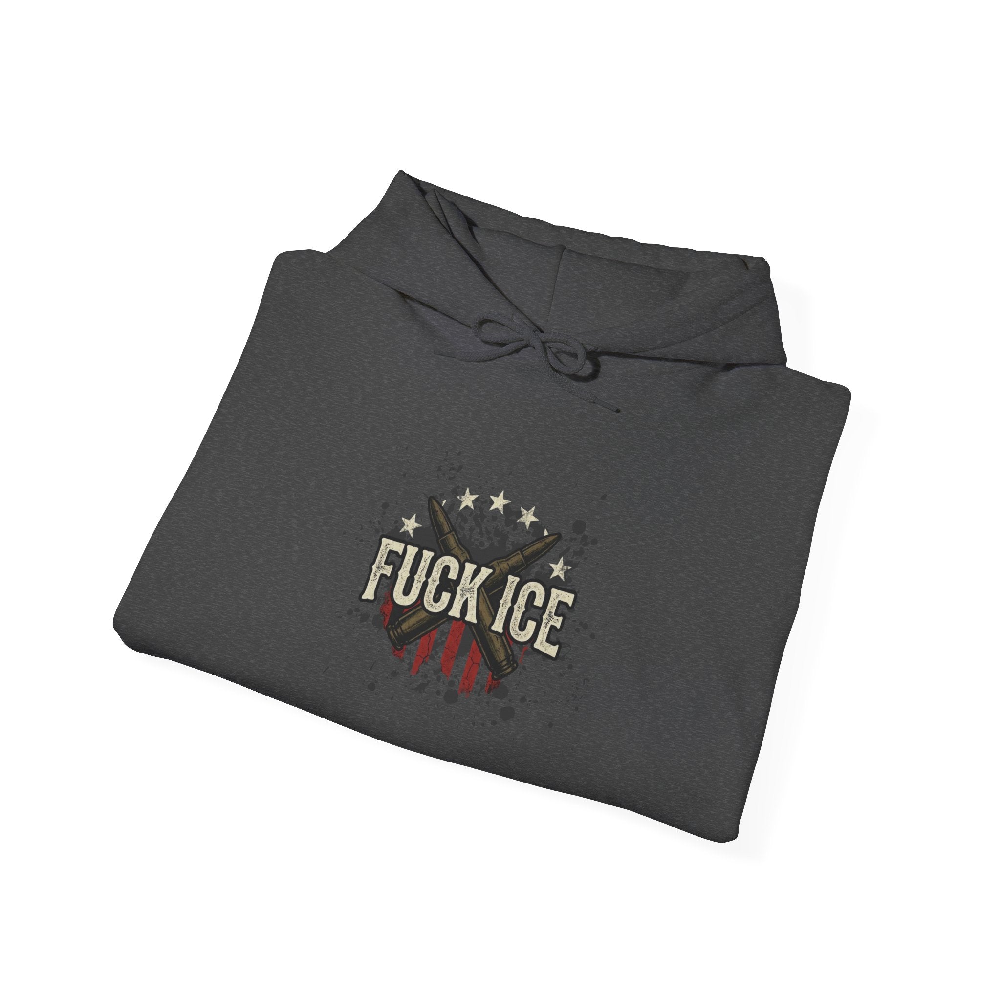 Hoodie — 'FUCK ICE' Protest Graphic Pullover