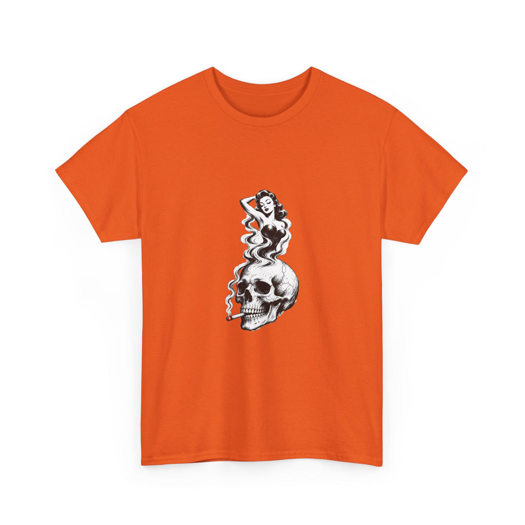 Skull & Pin-Up Graphic Tee