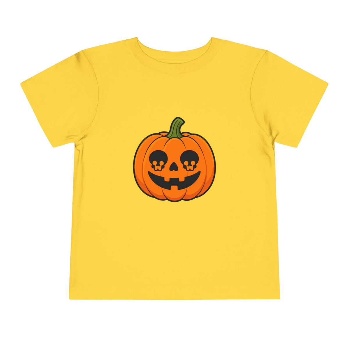 Toddler Pumpkin Jack-O'-Lantern Tee — Cute Halloween Pumpkin Shirt for Kids