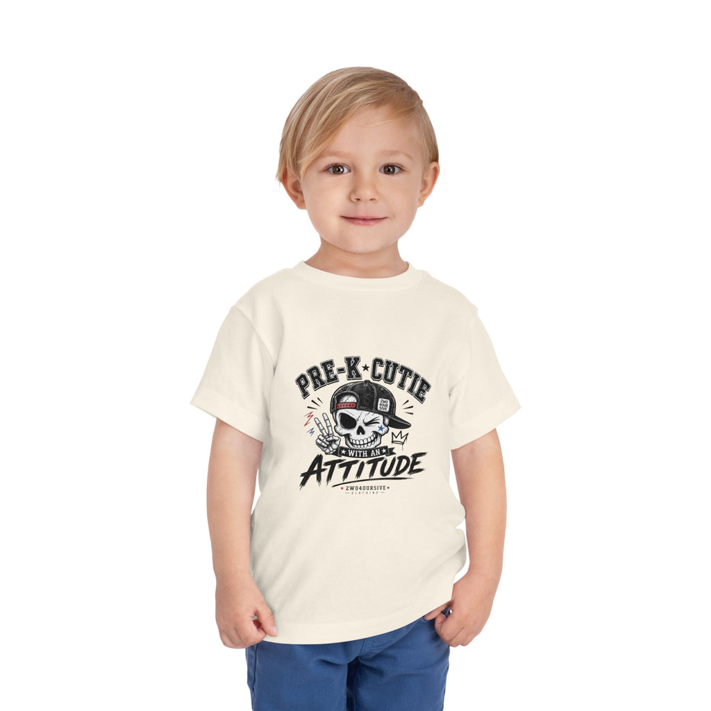 Pre-K Cutie Attitude Toddler Tee