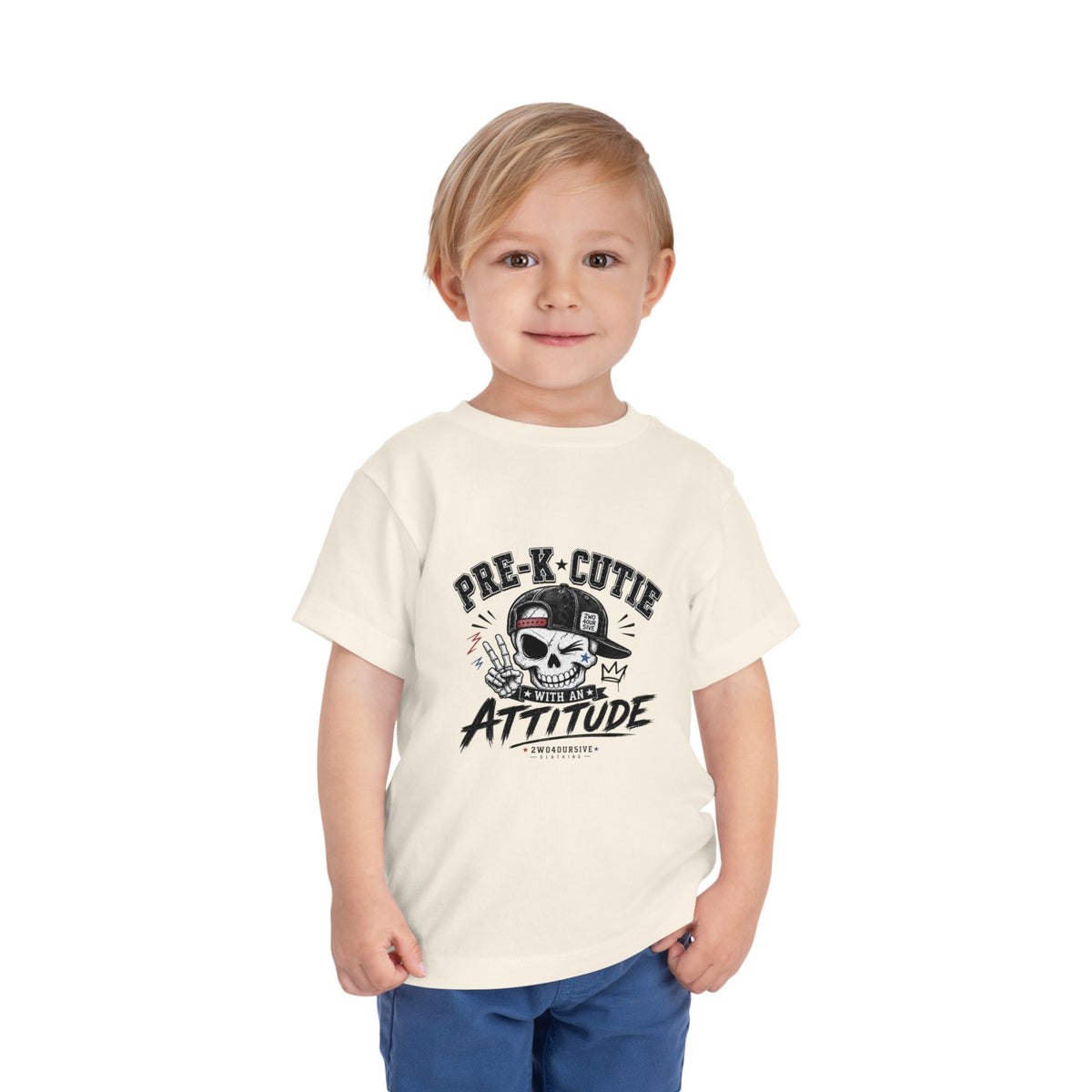 Pre-K Cutie Attitude Toddler Tee