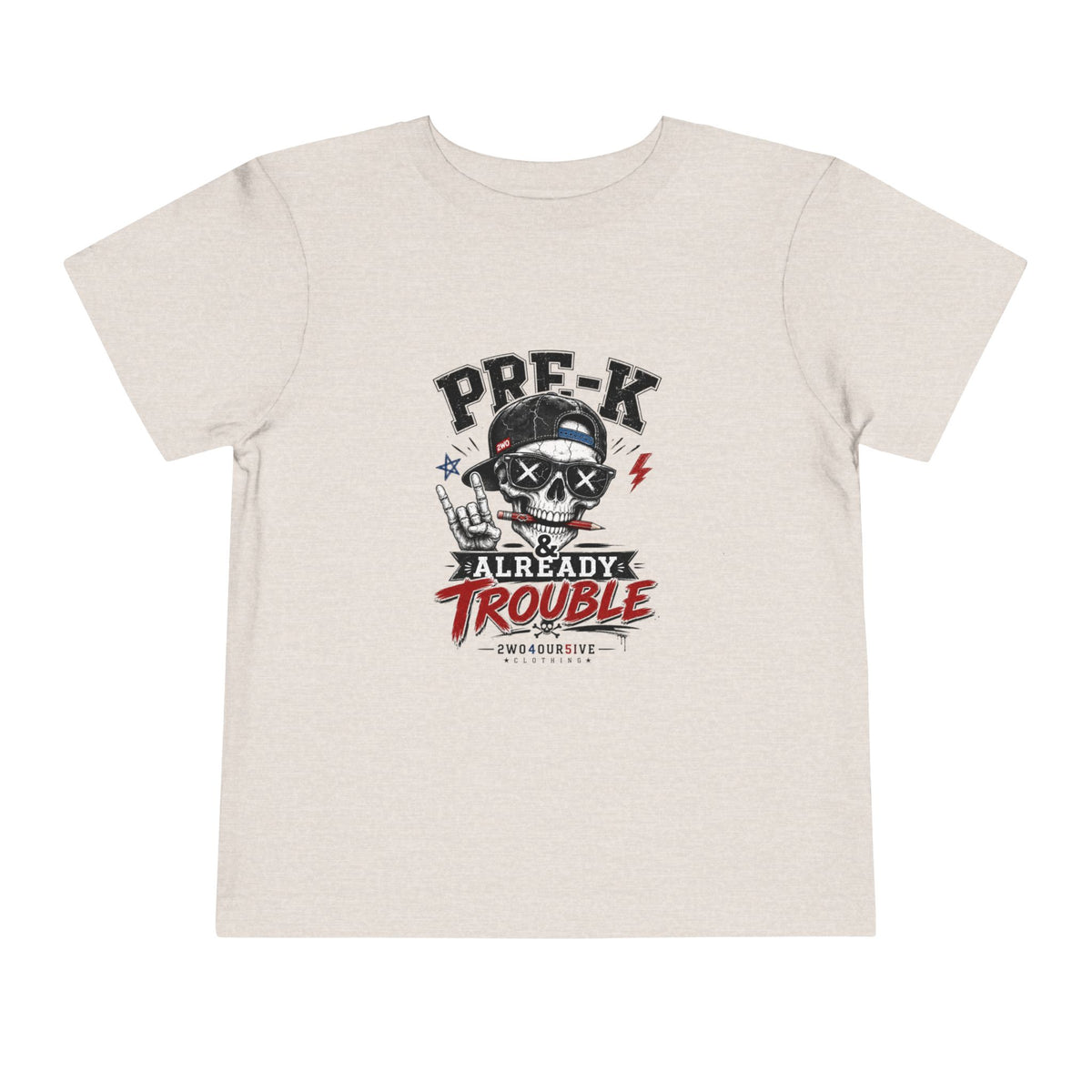 Pre-K Already Trouble Toddler Tee