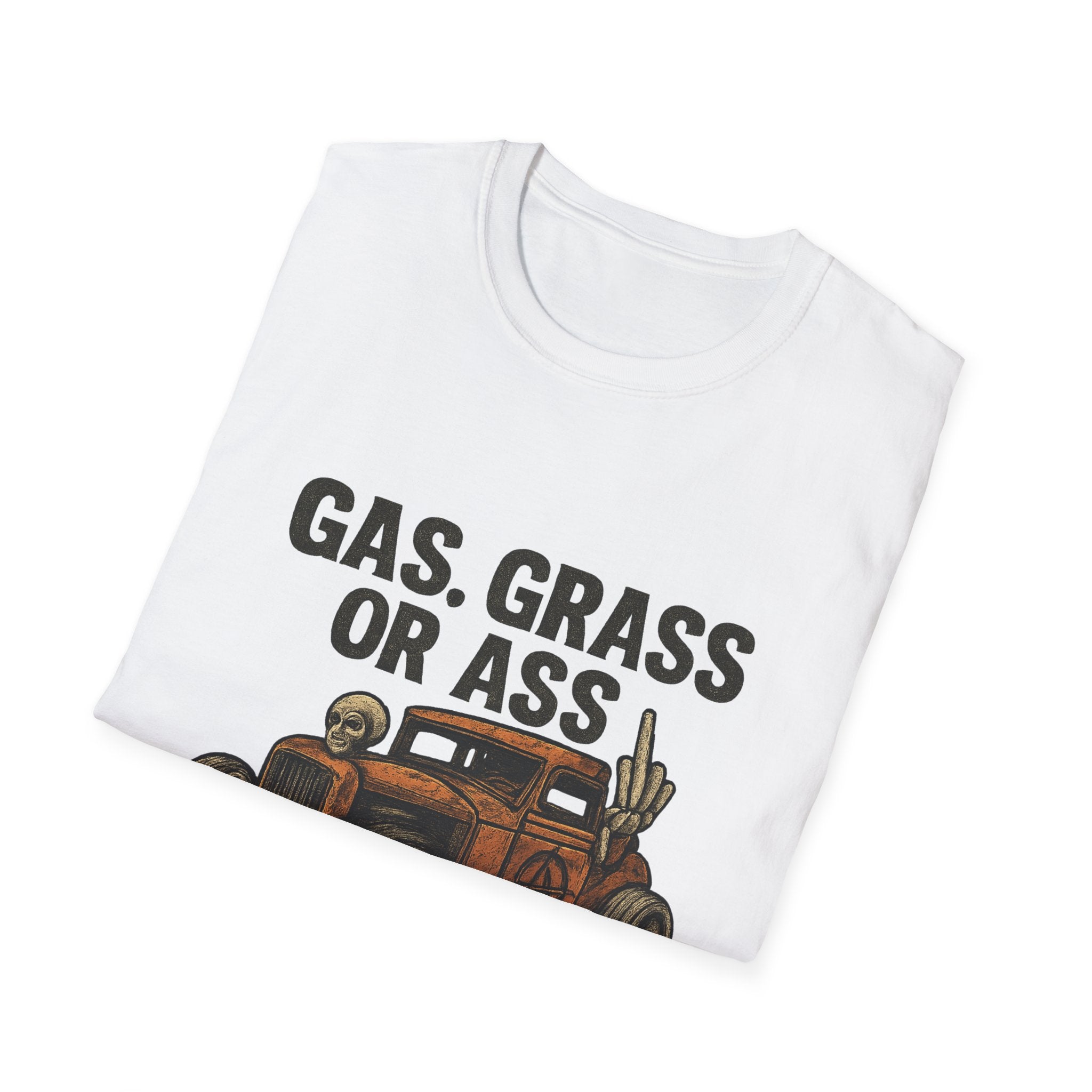 Gas, Grass or Ass T-Shirt — Vintage Hot Rod Graphic Tee