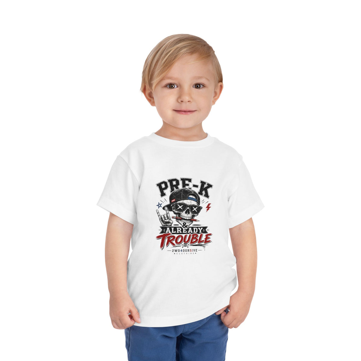 Pre-K Already Trouble Toddler Tee