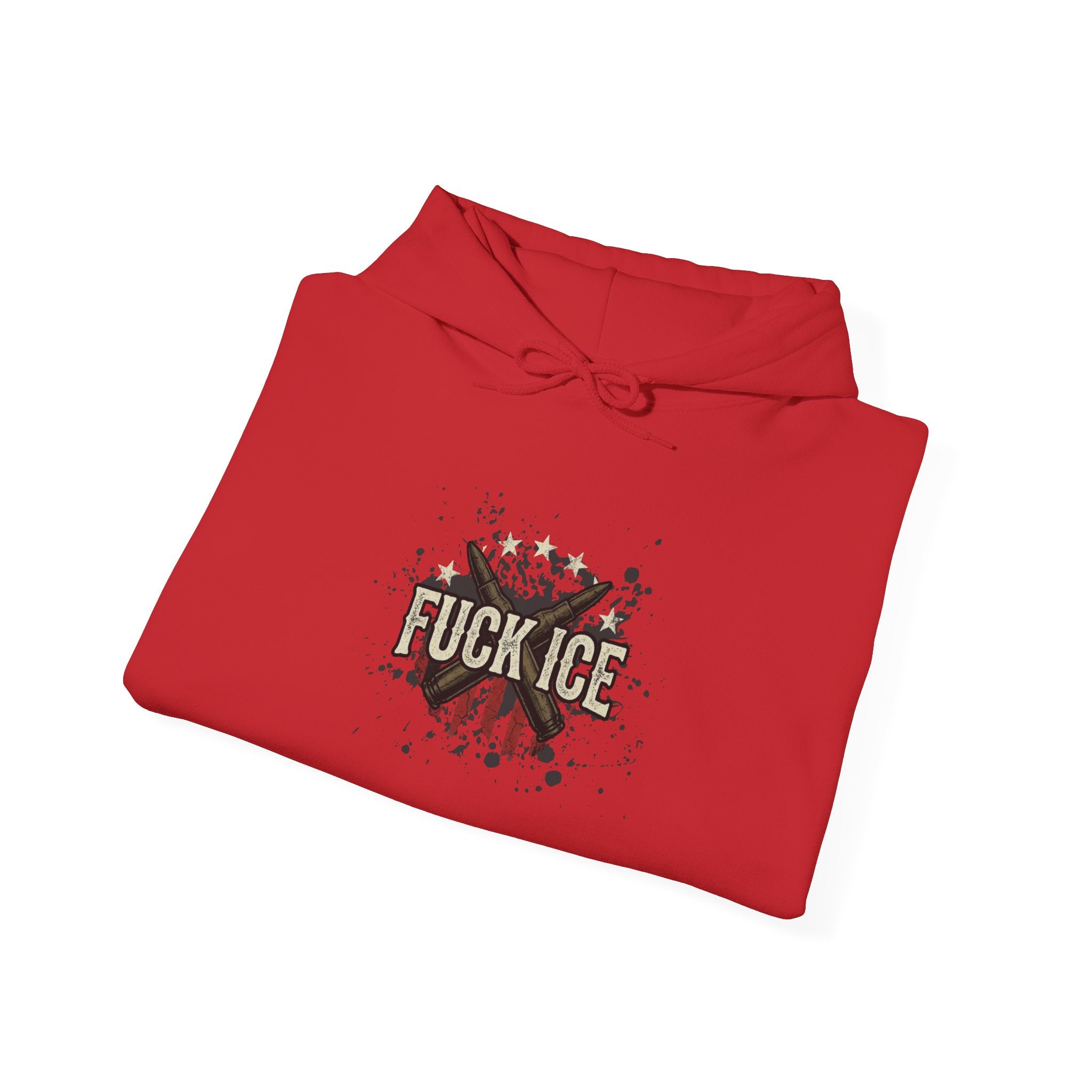 Hoodie — 'FUCK ICE' Protest Graphic Pullover