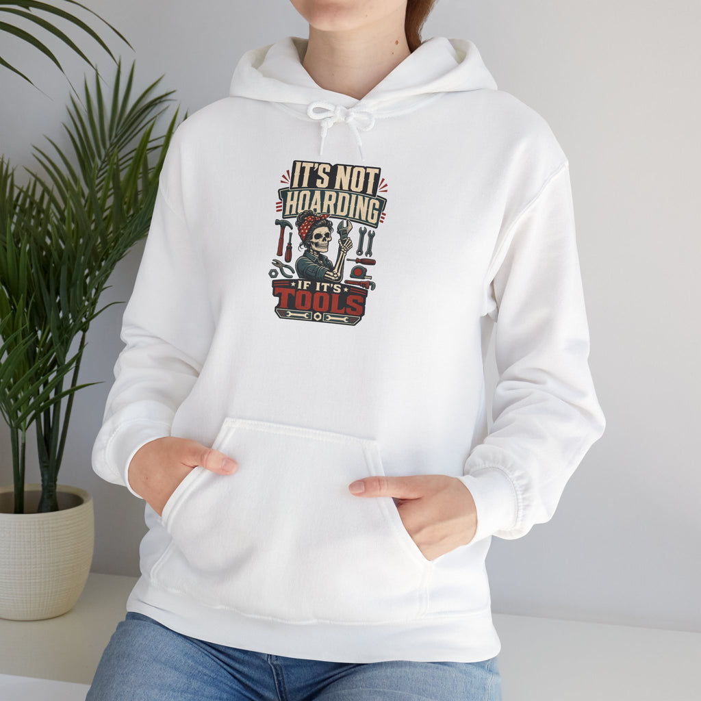 It's Not Hoarding If It's Tools Hoodie | Funny Garage Tools