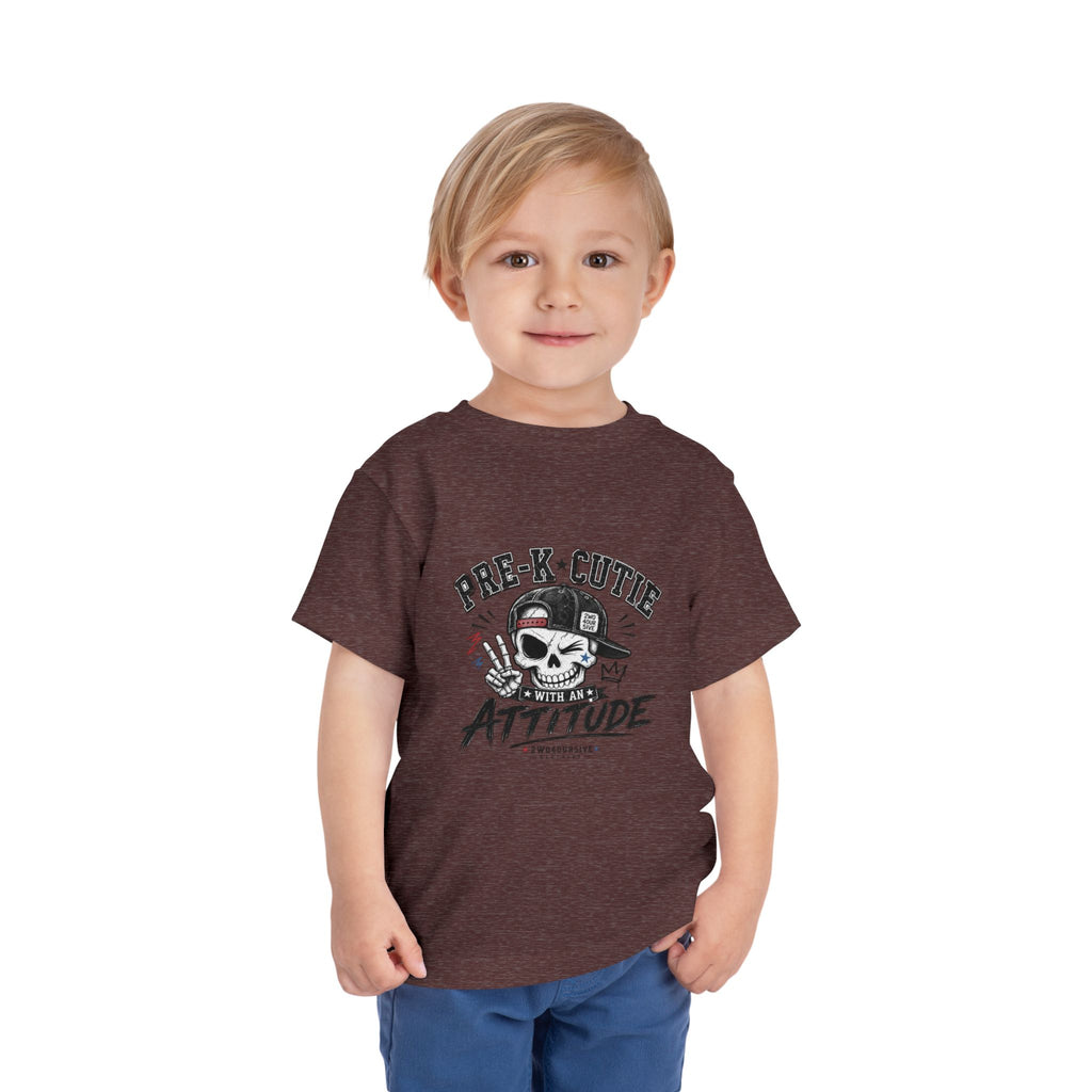 Pre-K Cutie Attitude Toddler Tee