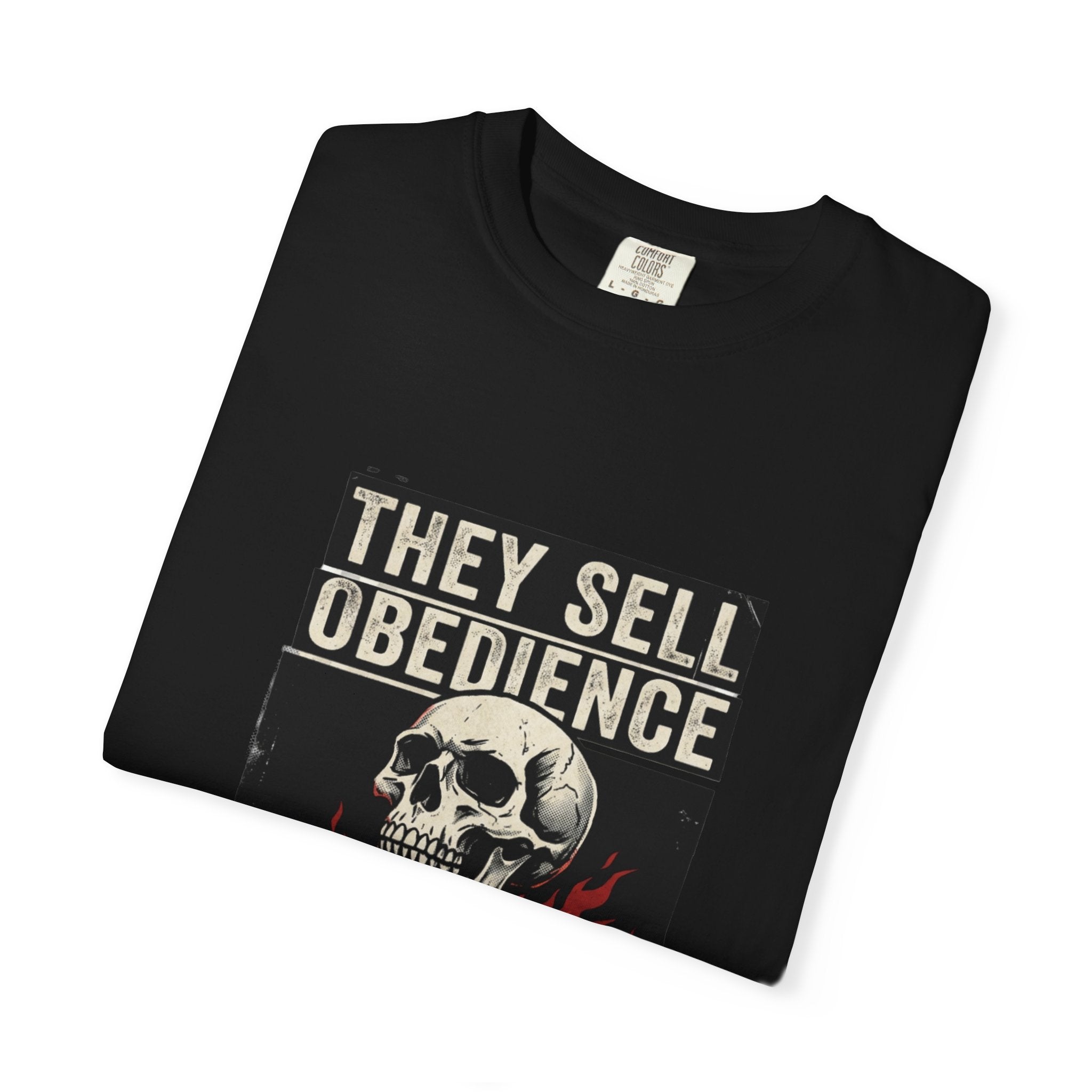 They Sell Obedience As Success Skull Graphic T-Shirt