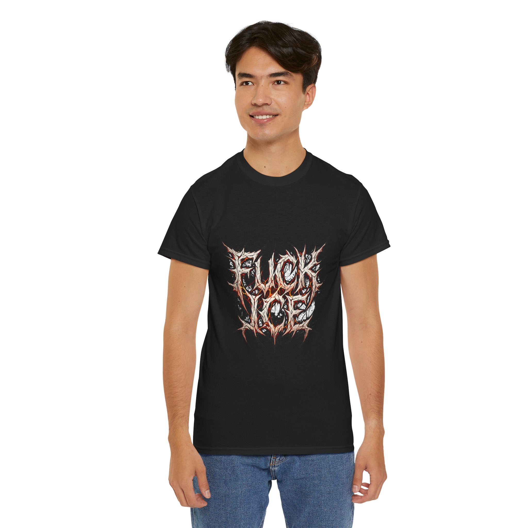 T-Shirt — 'Fuck 2021' Grunge Metal Graphic Tee