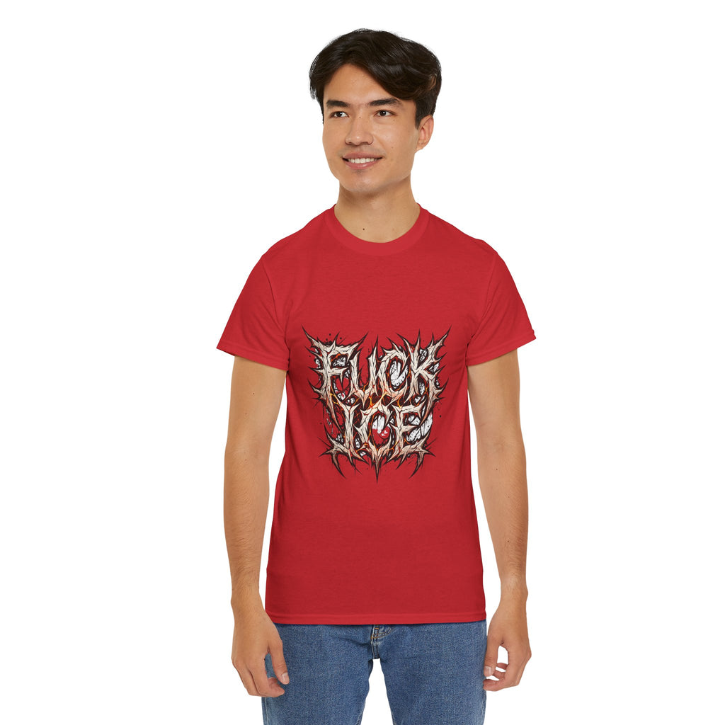 T-Shirt — 'Fuck 2021' Grunge Metal Graphic Tee