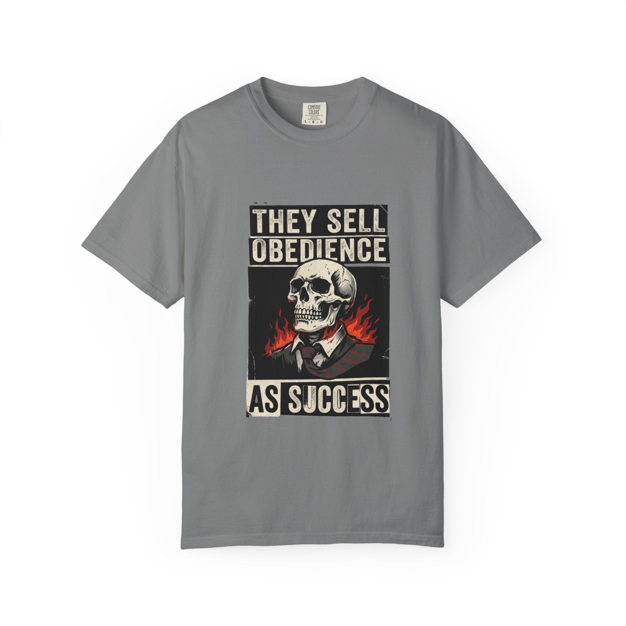 They Sell Obedience As Success Skull Graphic T-Shirt