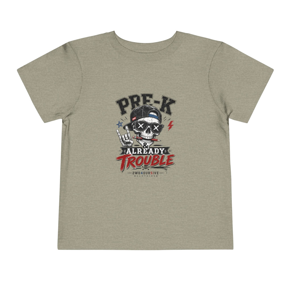 Pre-K Already Trouble Toddler Tee