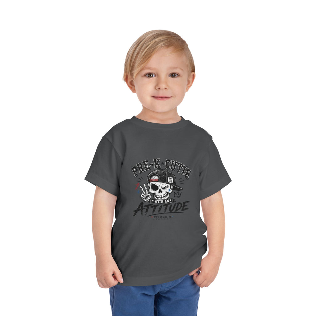 Pre-K Cutie Attitude Toddler Tee