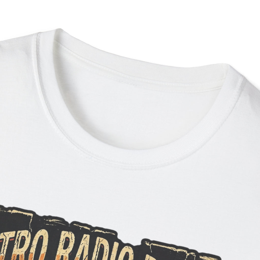 Retro Radio Rebel T-Shirt — Vintage Car, Skull & Stereo Graphic Tee
