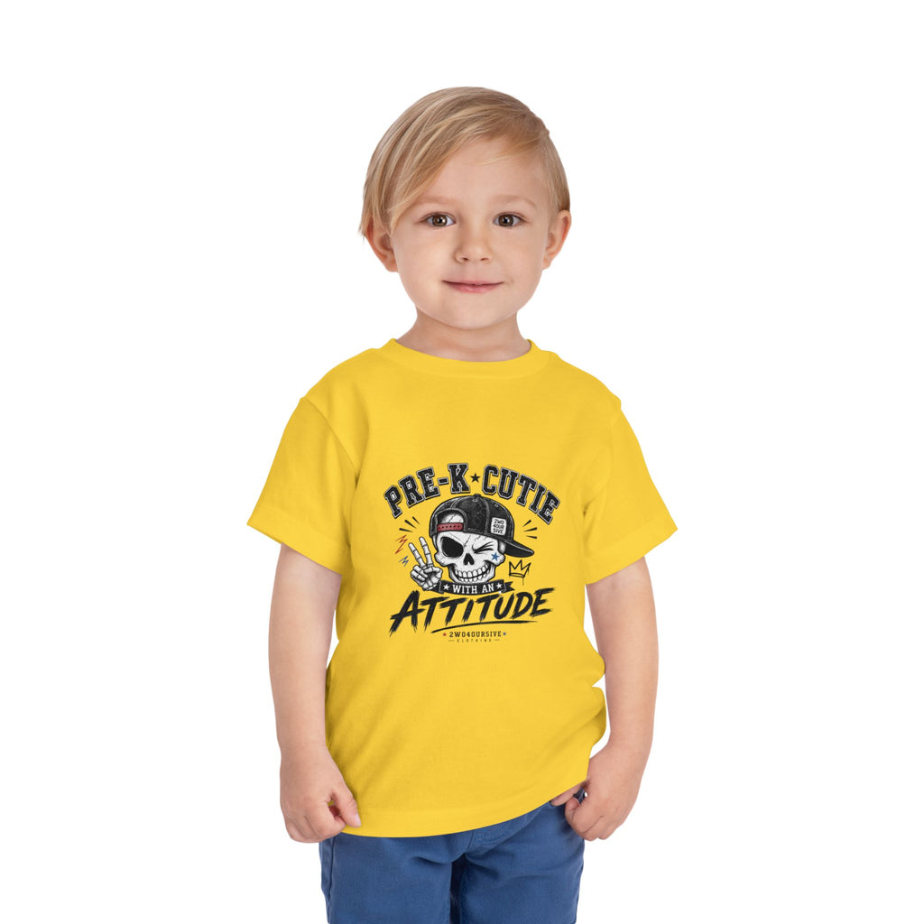 Pre-K Cutie Attitude Toddler Tee