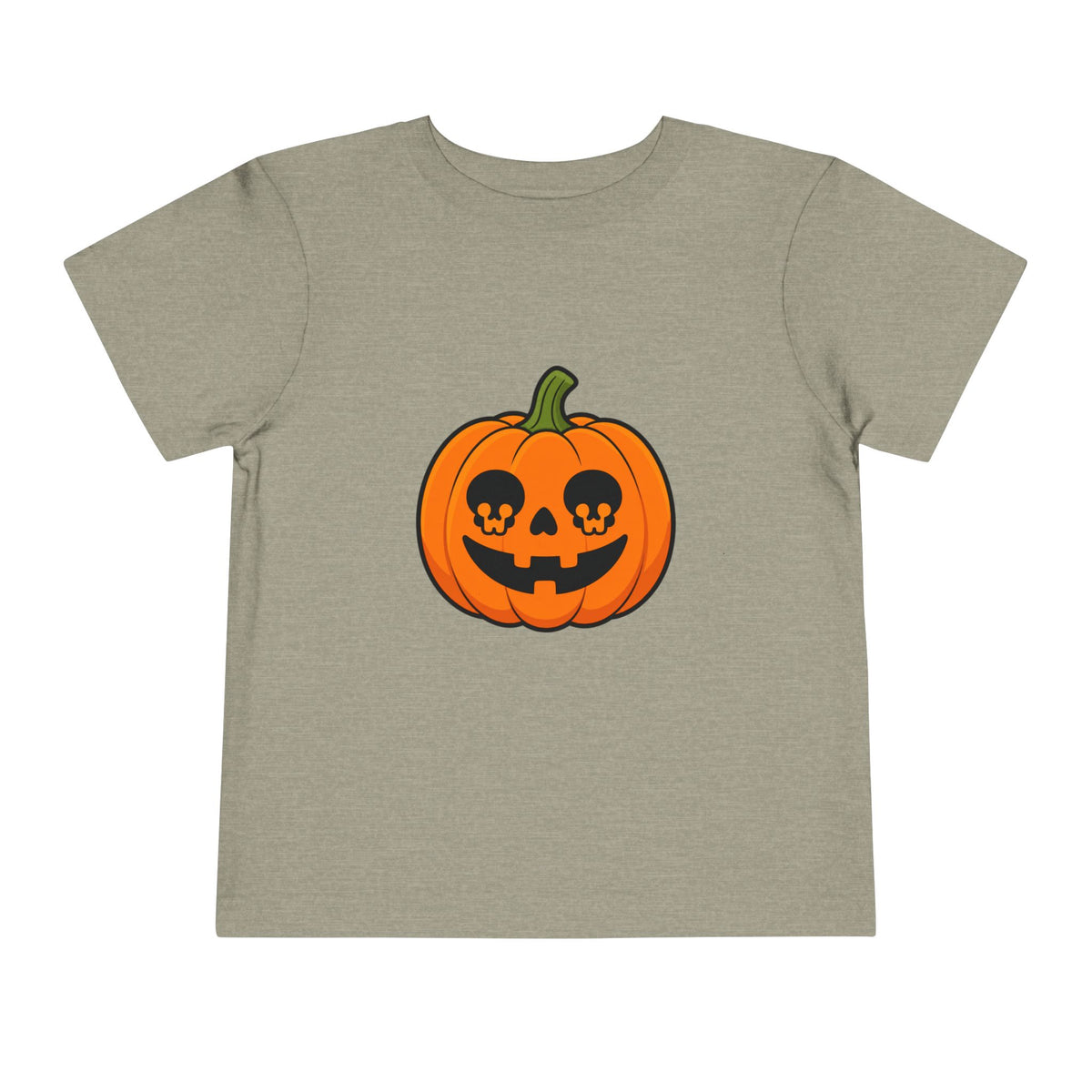 Toddler Pumpkin Jack-O'-Lantern Tee — Cute Halloween Pumpkin Shirt for Kids